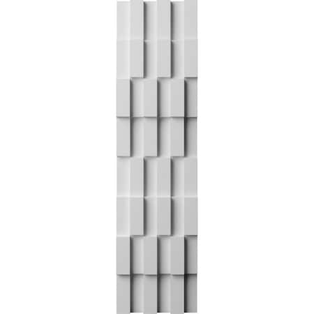 6inW X 24inH X 1inT  EdgeCraft Seine Style Seamless Wall Tile, 8PK